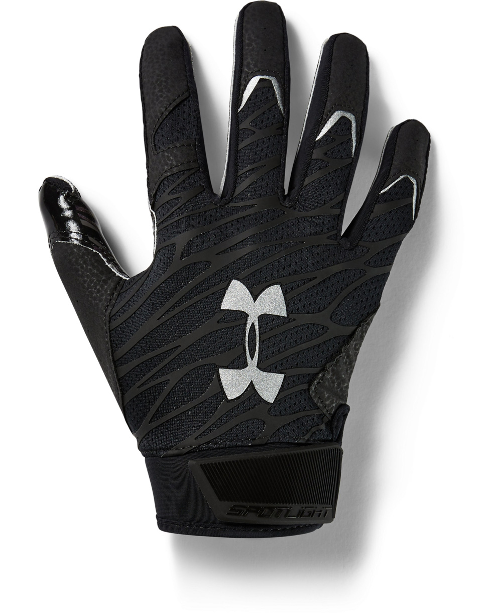 Under Armour Ua Spotlight Guanti Football Americano Uomo Black