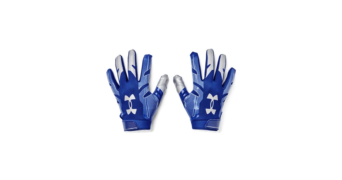 Under Armour UA F8 Guanti Football Americano Royal