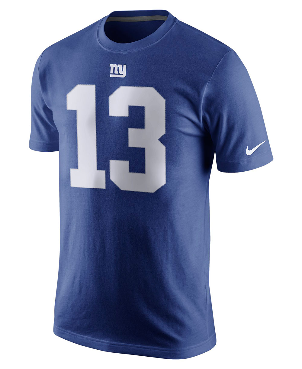 Nike Men's T-Shirt Player Pride Name and Number NFL Giants / Odell