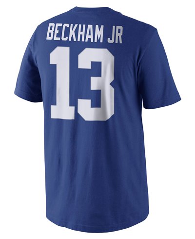 Player Pride Name and Number T-Shirt Uomo NFL Giants / Odell Beckham Jr.