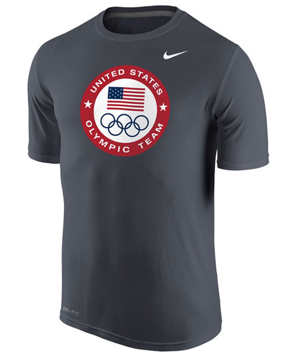 Nike Men S T Shirt Team Usa Olympic Logo