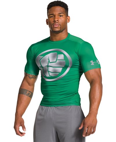 green under armour compression shirt