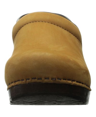 Professional Leather Zoccoli in Pelle Donna Wheat Nubuck