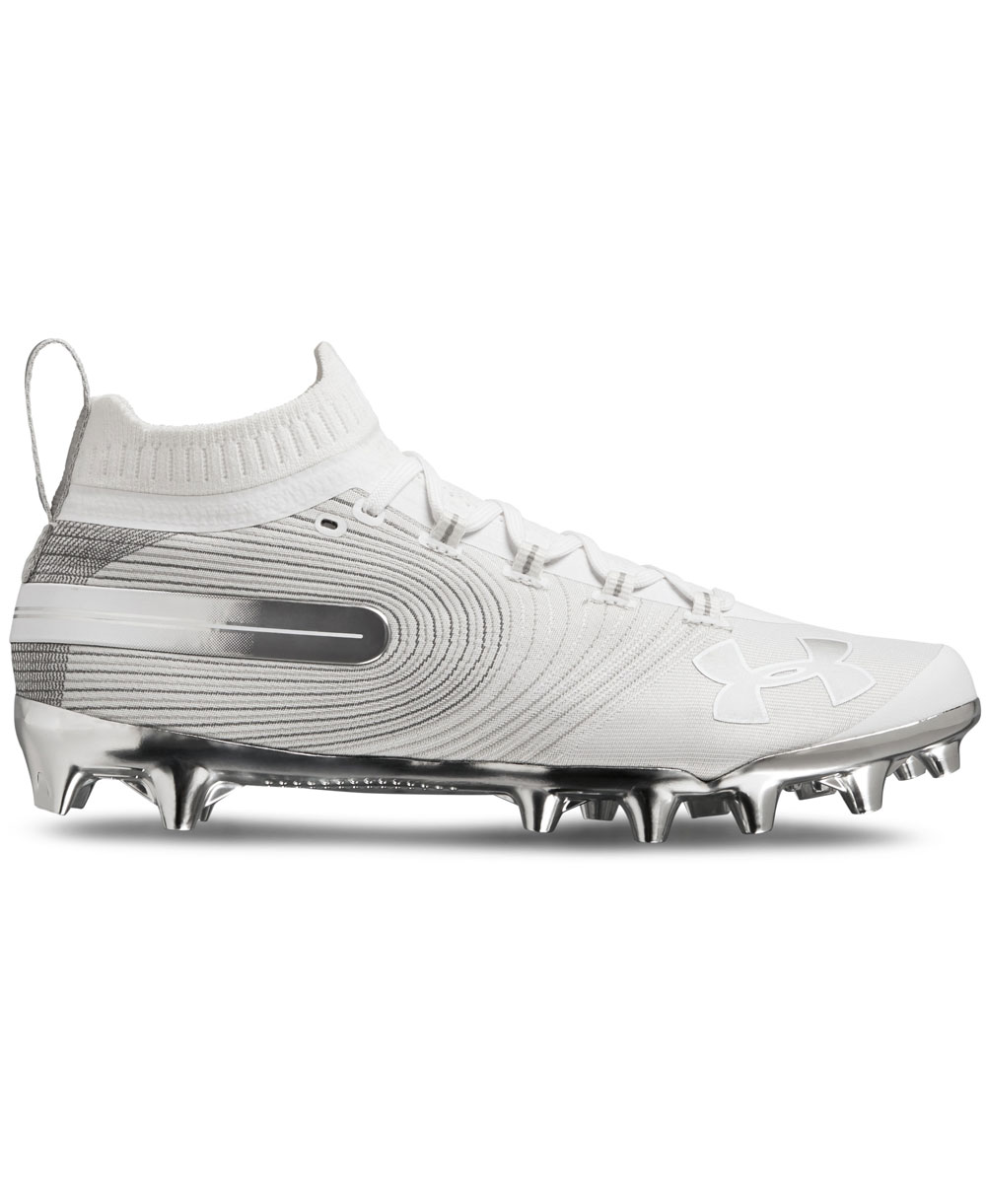 all white under armour cleats