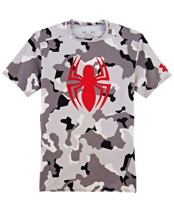 under armour camo compression shirt