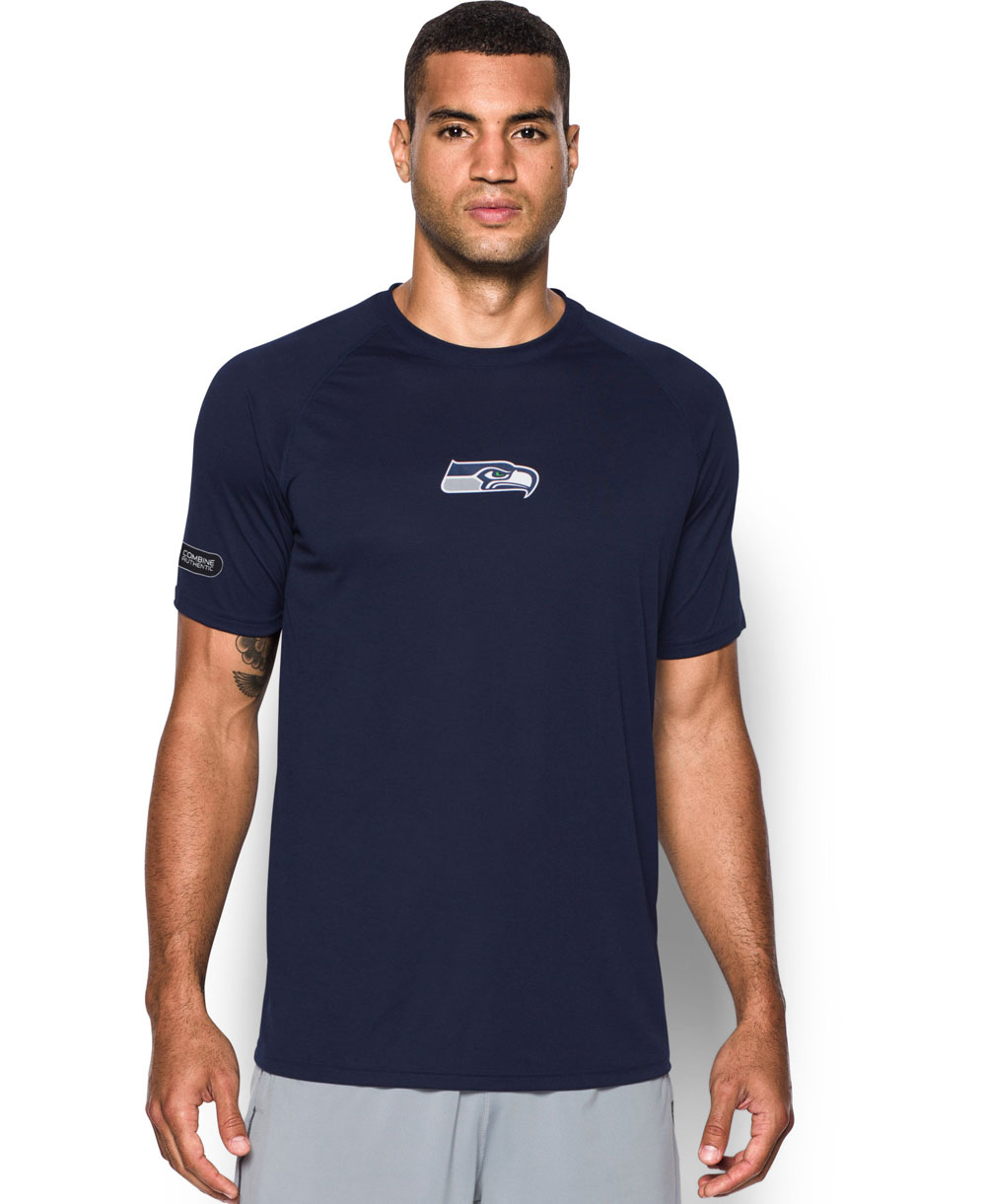 Under Armour Men's Short Sleeve T-Shirt NFL Combine Authentic Tech