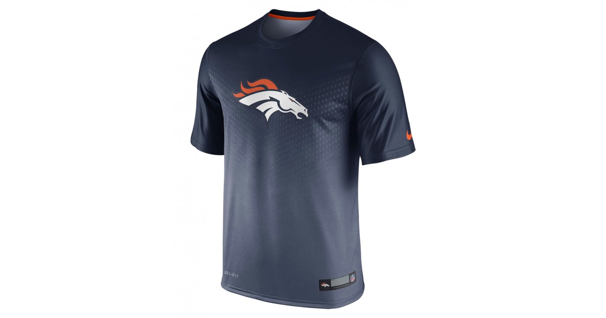 Nike Men's Short Sleeve T-Shirt Legend Sideline NFL Denver Broncos