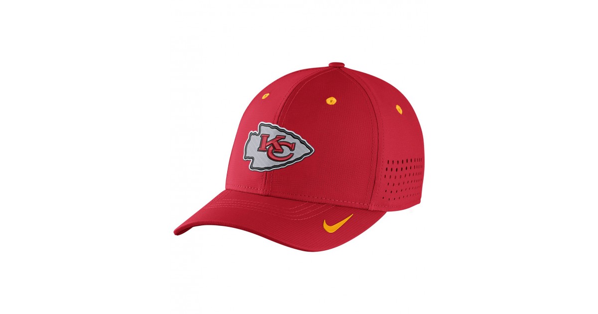 Nike Men's Cap Legacy Vapor Swoosh Flex NFL Chiefs