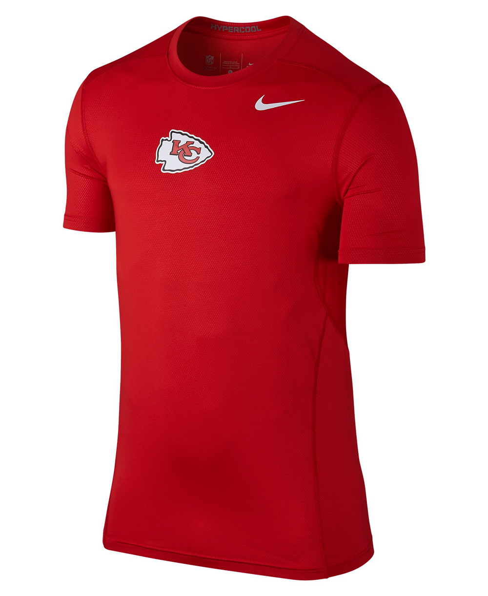 Nike Pro Hypercool Fitted Men's Compression Shirt NFL Chiefs