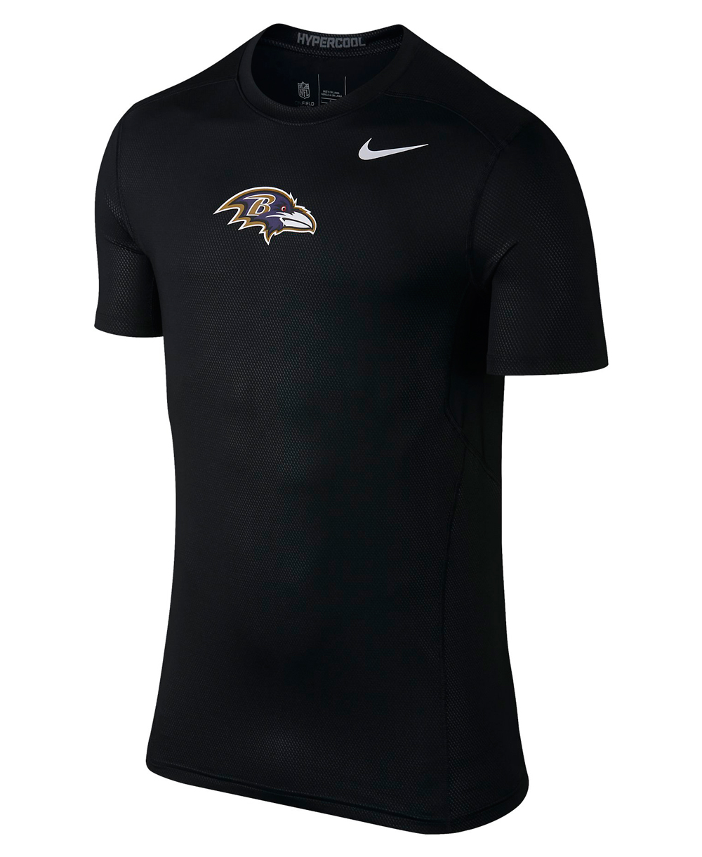 Nike Pro Hypercool Compression Crew Mens Fitness Shirt - Shirts & T-Shirts  - Fitness Clothing - Fitness - All