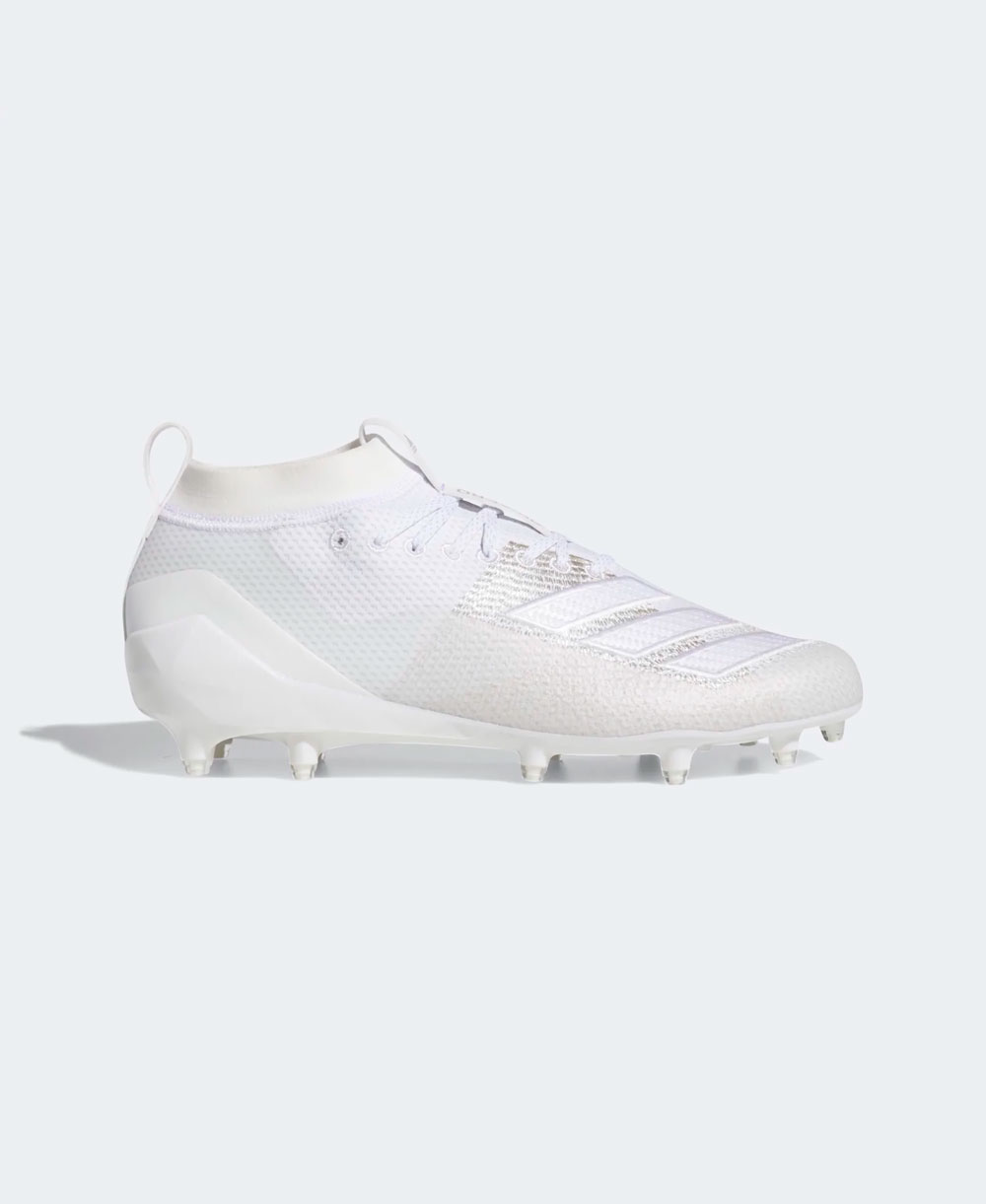 white adidas football cleats