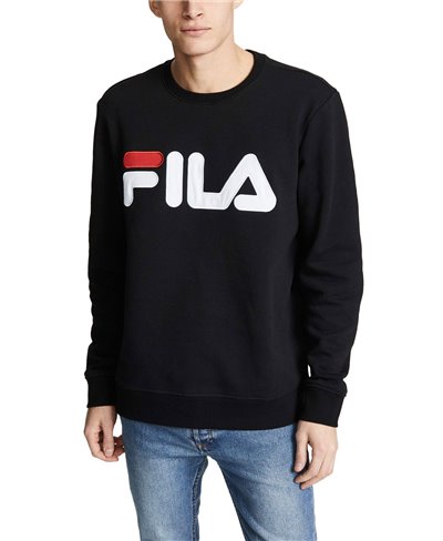 fila men's black hoodie