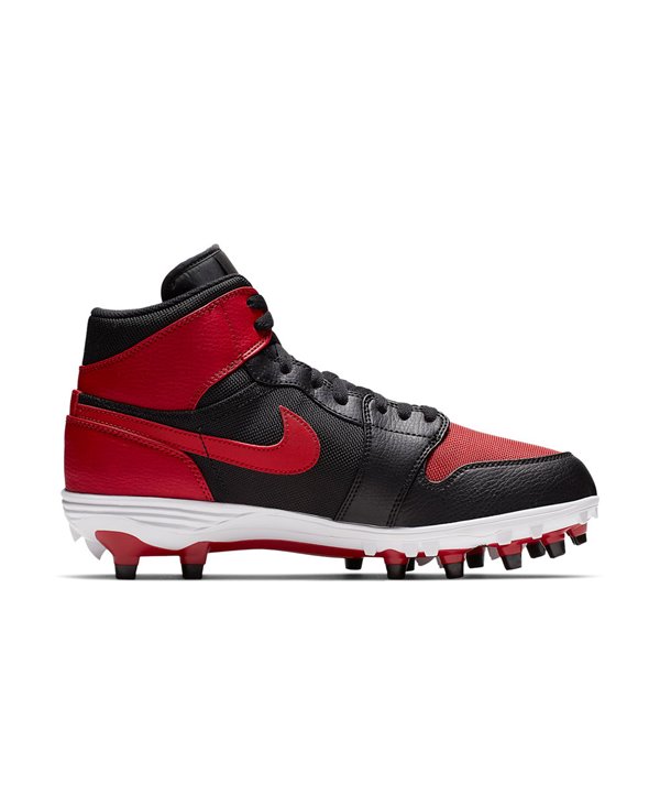 nike football cleats red and black