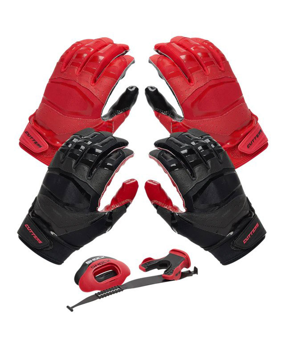 Cutters Rev Pro 5.0 Receiver Gloves, Black / S