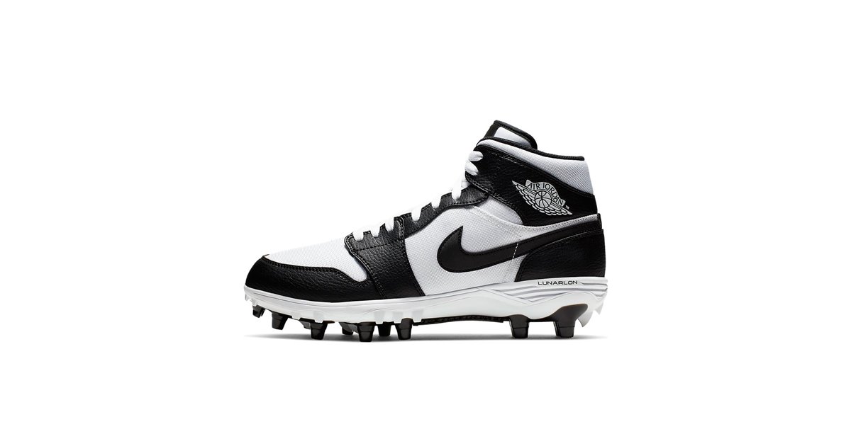 jordan football cleats white