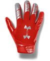 UA F7 Guantes Fútbol Americano para Hombre Dark Orange