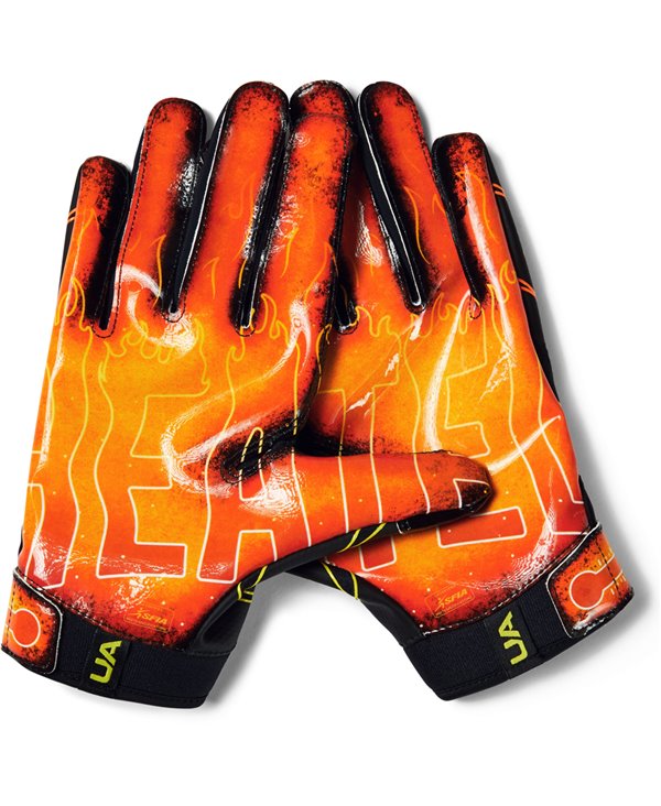 Under Armour Ua F7 Novelty Mens Football Gloves Black