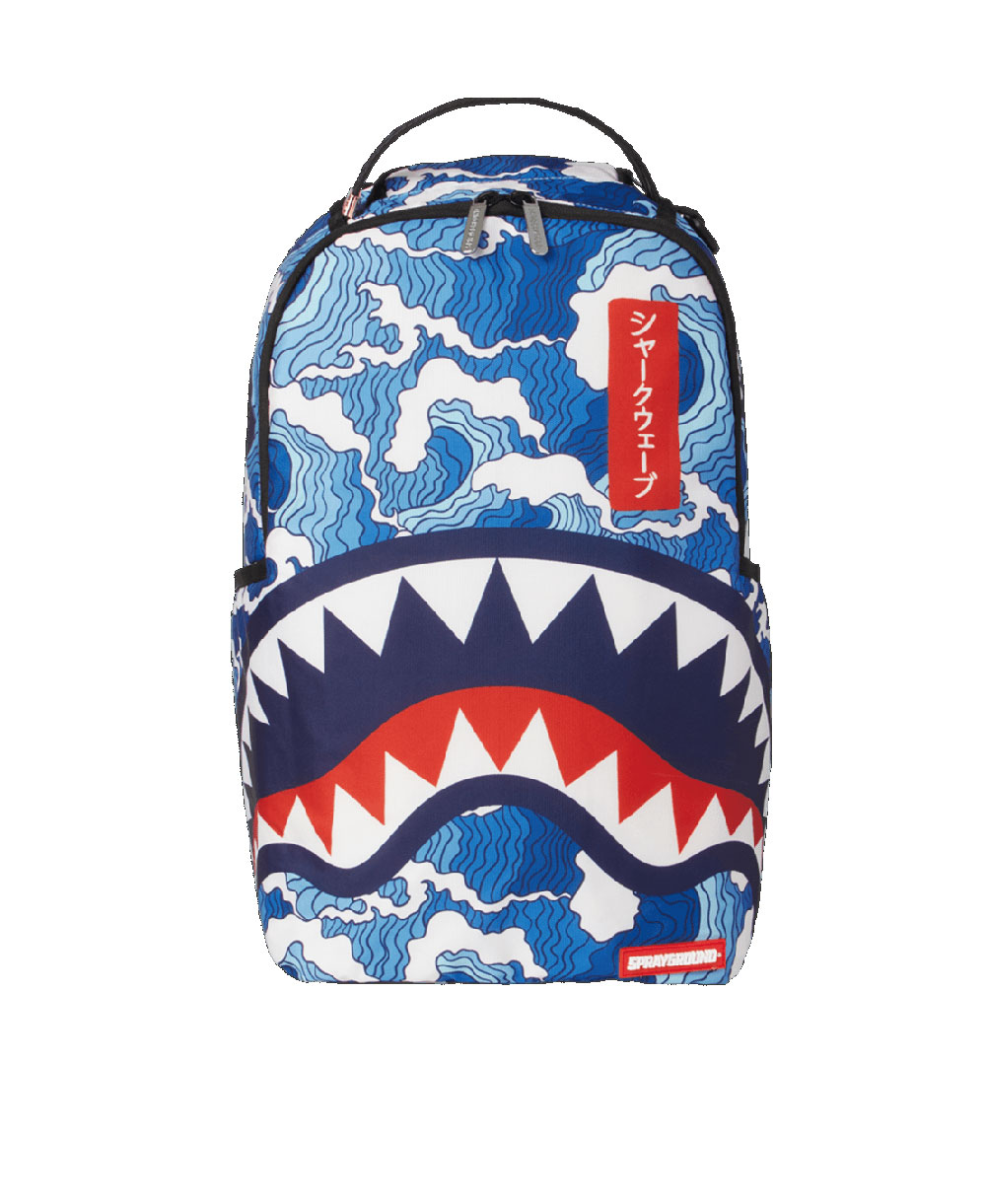 sprayground blue backpack