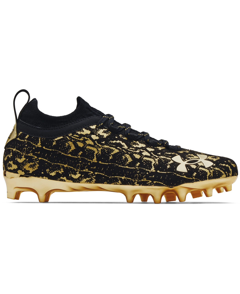 black suede under armour cleats