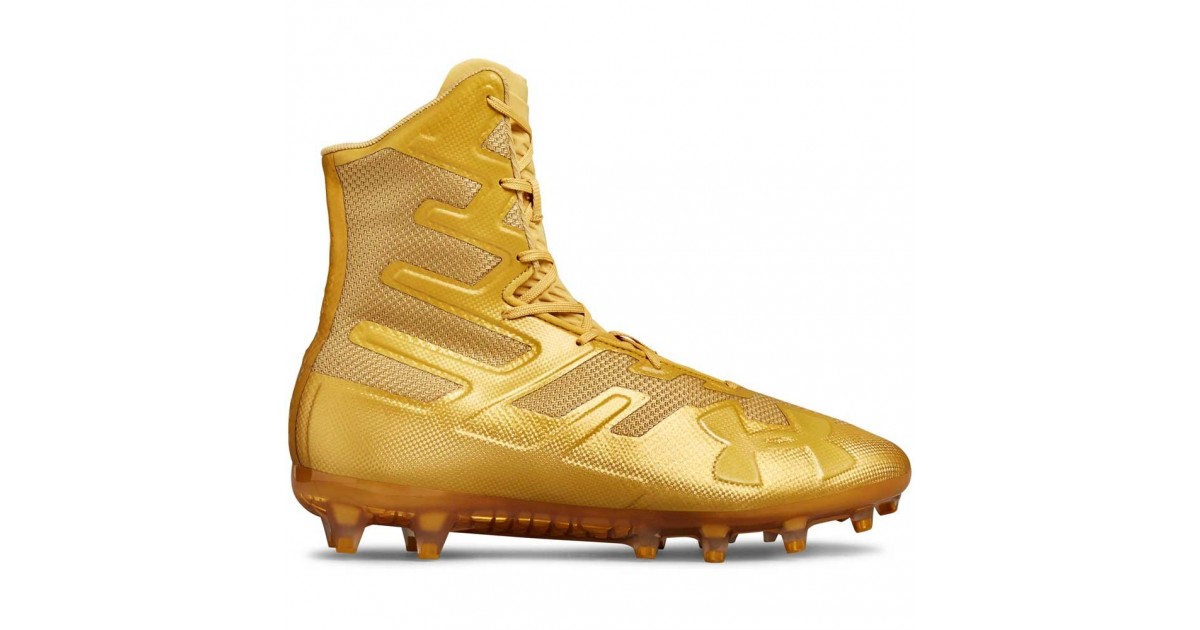 navy blue and yellow football cleats