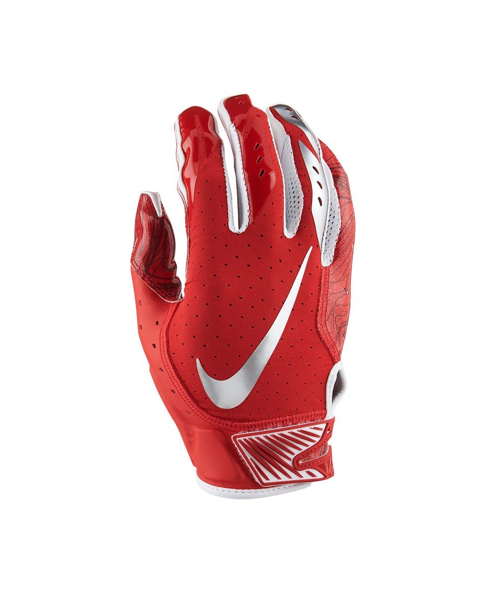 red nike receiver gloves