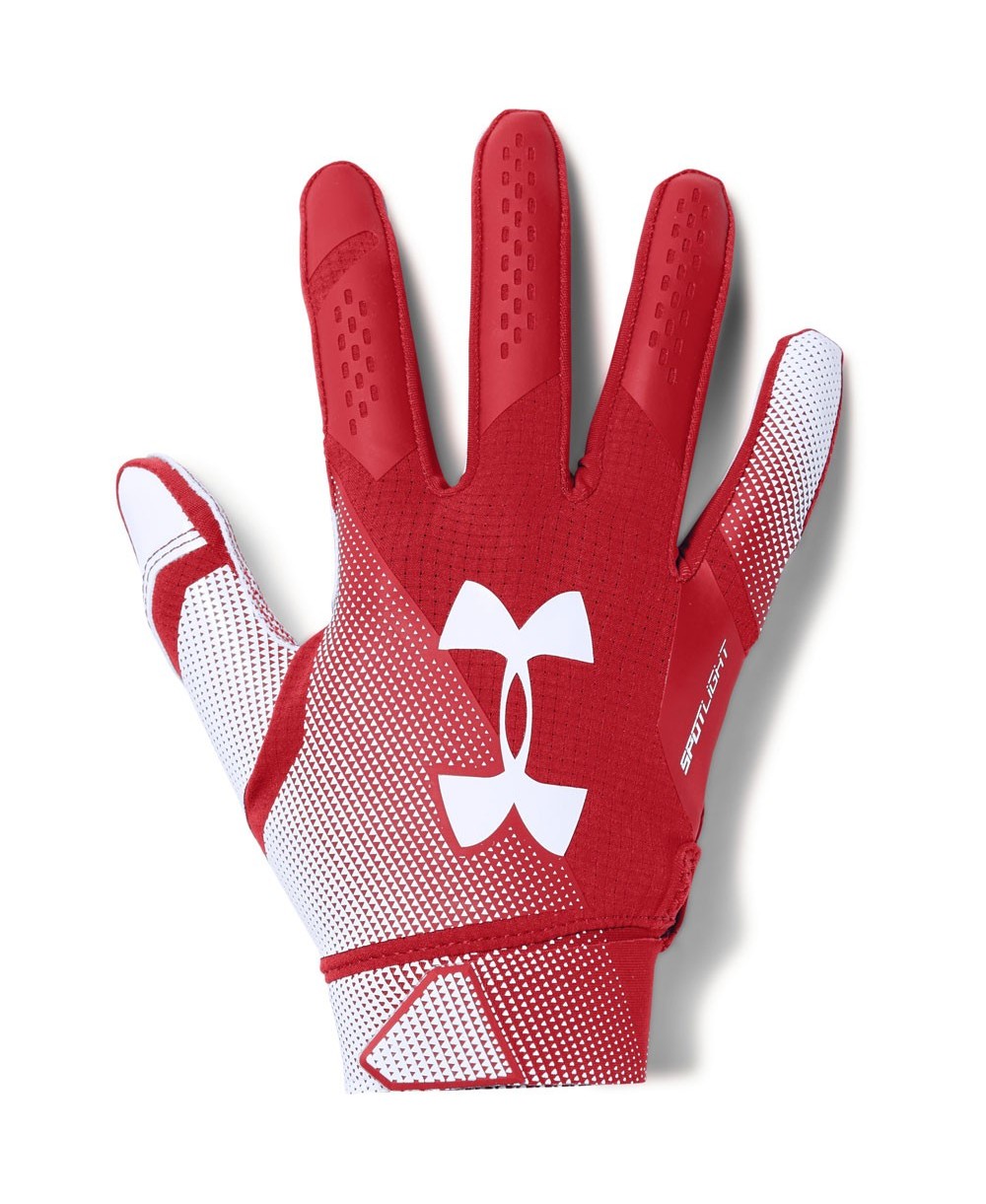under armour college football gloves